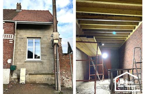 Travaux extension de maiosn 