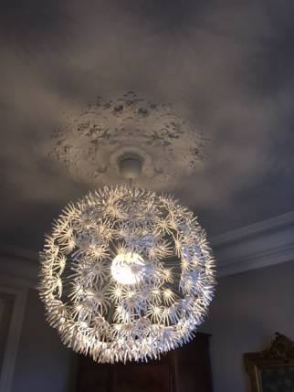 Rénovation de plafond et suspension décorative - Nantes 44