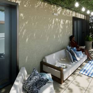 Aménagement d'une terrasse vue sur mer - Célia Giberot - La Maison Des Architectes