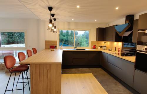 Faux plafond avec spot LED à Orsay