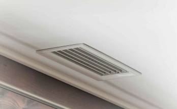 zoom sur la bouche de ventilation, discrète