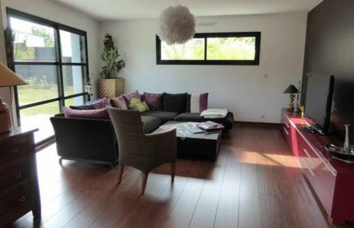 Porte fenêtre coulissante en aluminium noire