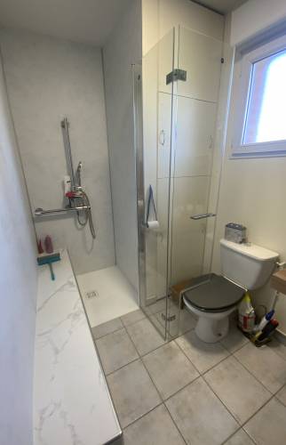 Paroi de douche sur mesure