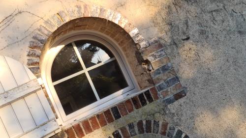 Le plein cintre de la buanderie