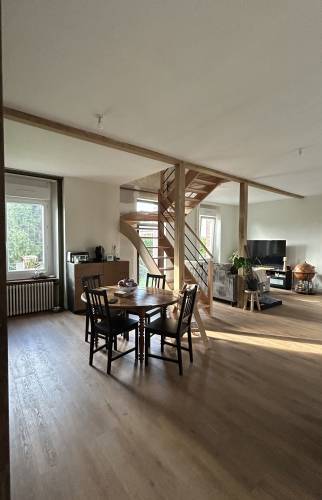 Cuisine après rénovation contemporaine