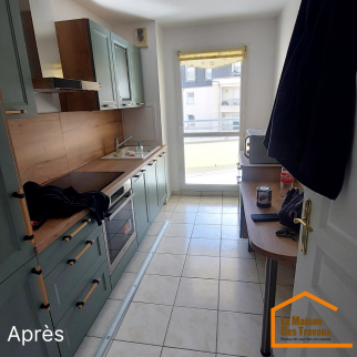 Appartement 1 cuisine après