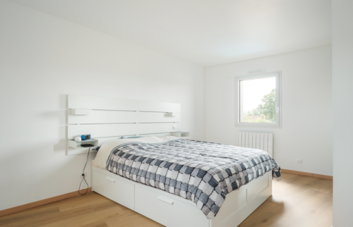 Surélévation de 35 m² en ossature bois au coeur de Vertou - chambre 2