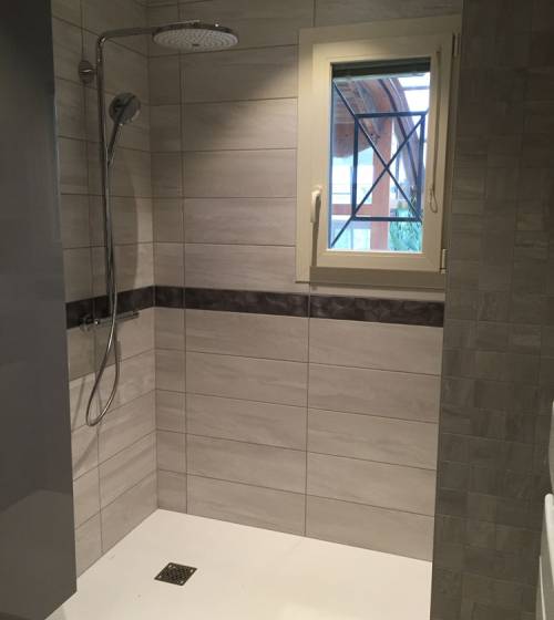 Rénovation d’une salle de bain à Moirans douche