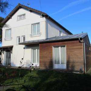 Extension à ossature bois au Plessis Trévise