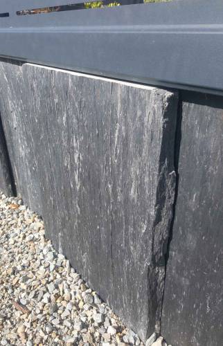 Soubassement Quartzite de clôture à Saint-Lunaire