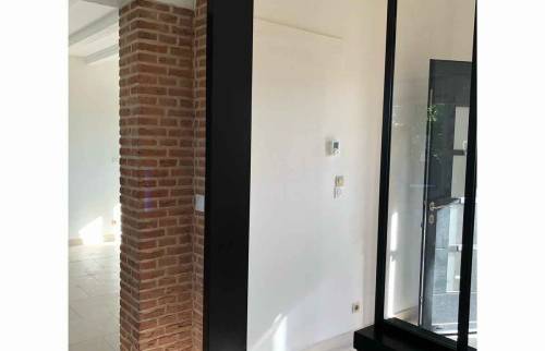 Verriere et ouverture mur La Maison des Travaux Rouen 