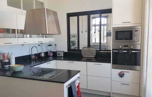 Rénovation cuisine et verrière d'atelier Saint-Enogat