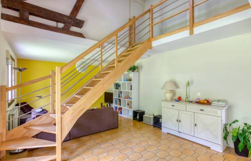 Nouvel escalier quart tournant