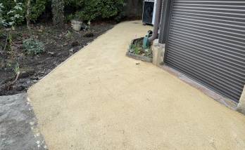 un cheminement propre et stabilisé