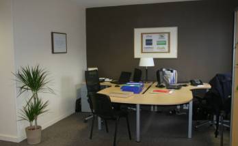 Bureau commercial revêtement 