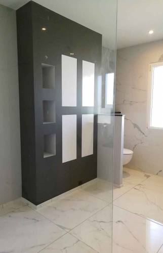 alcôve créée par les plaquistes La Maison Des Travaux