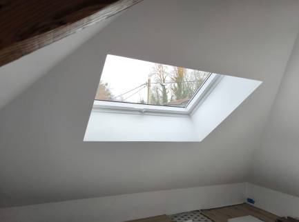 Pose Velux combles Publier