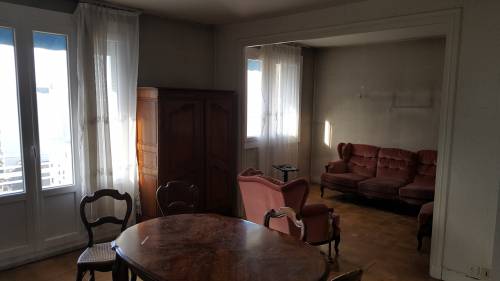 Rénovation Appartement Lyon 8 - Séjour avant travaux