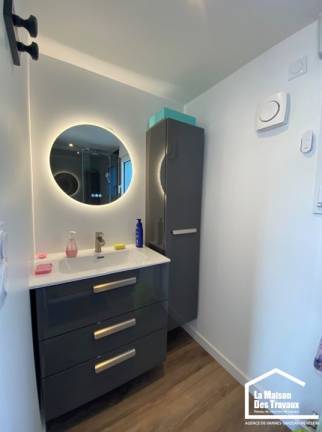 Création d'une salle de bain dans une suite parentale à Damgan (56750)