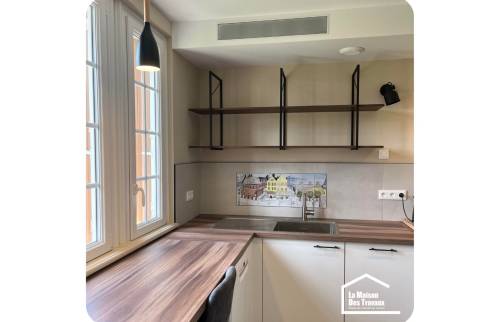Rénovation totale d'une cuisine : découvrez notre avant-après ! Avranches 50300