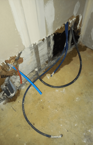 Travaux d’étanchéité et de drainage des murs périphériques à Sautron 7