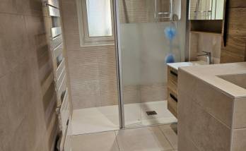 Création dalle d'eau et toilettes PMR sur Pouldergat (29100)