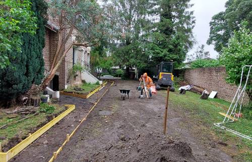 Avant et après rénovation de terrasse Biache-Saint-Vaast