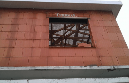 Ravalement de façade avec enduit