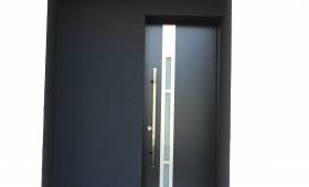 Remplacement d’une porte d’entrée à Brech