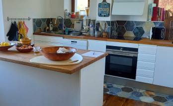 photo de la cuisine après travaux ! 