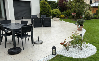 Aménagement et agrandissement de terrasse à Roumare (76480)