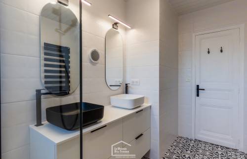 Salle de bain Black and White