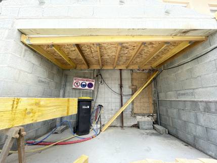 créationd e rangements dans le garage