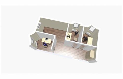 Projection 3D locaux pro