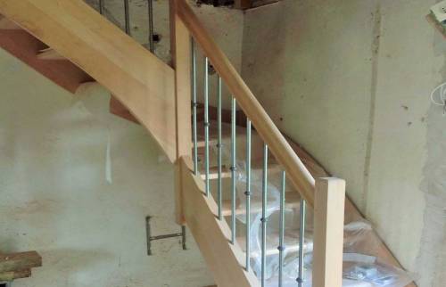 L'escalier en bois