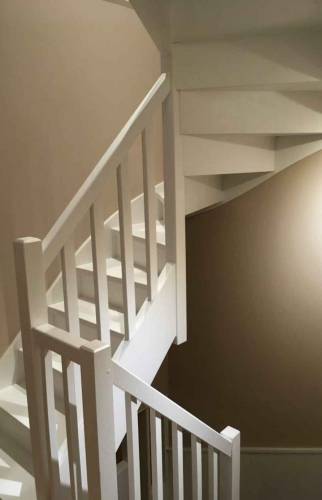 Escalier vers les combles (Saint-Germain-lès-Corbeil 91250)