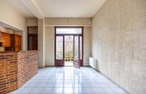 Avant ouverture du mur porteur à gauche