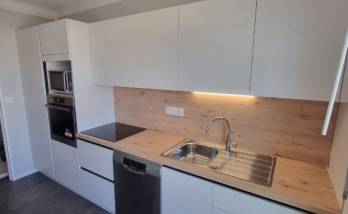 Pose d'une nouvelle cuisine équipée dans un appartement - Nantes 44