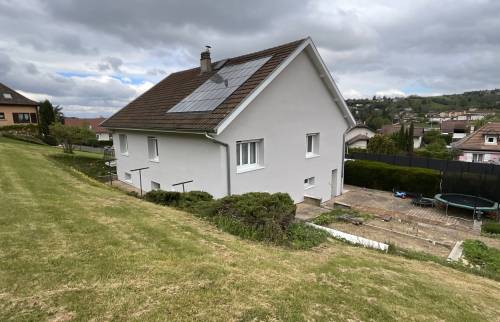 Maison isolée thermiquement par l'exterieur Voiron