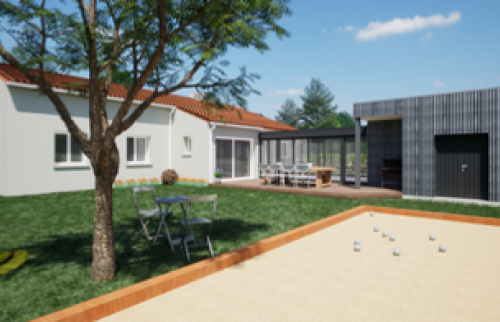 PROCHAINEMENT - Transformation d'un garage en salon à Saint-Sébastien-sur-Loire