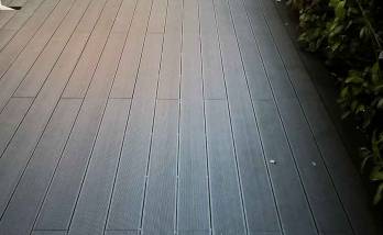 Fin de travaux - Terrasse bois composite - Lyon