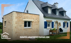 extension réussi au pays Fouesnantais grâce au courtier en travaux de La Maison Des Travaux de Marmande