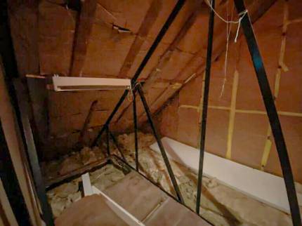 avant travaux combles