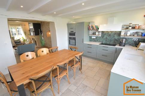 travaux de rénovation d'une cuisine