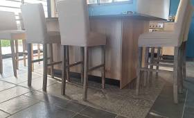 Opus de carrelage - zone îlot - contrecollé à Cancale