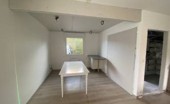 Décoration avec création d'un faux-plafond et spots encastrés