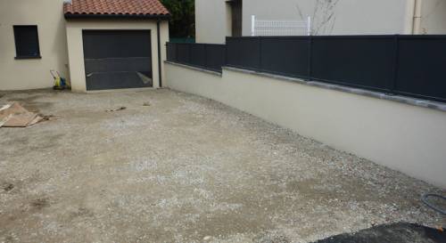 Travaux allée de garage Evian les Bains
