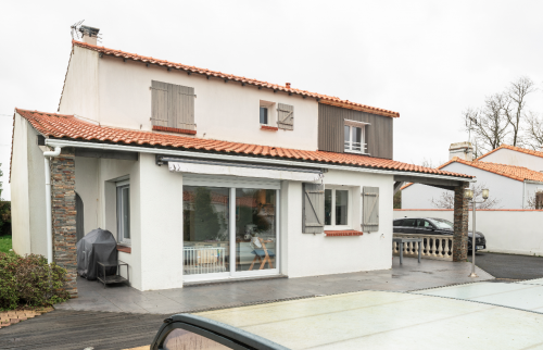 Surélévation de maison aux Sorinières