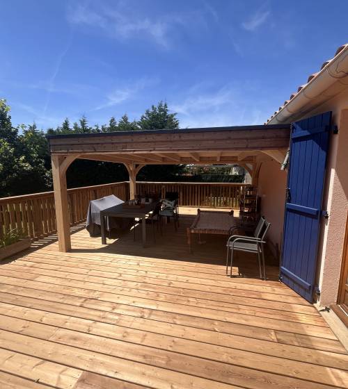 Création de terrasse bois - Rochefort-Samson 26300