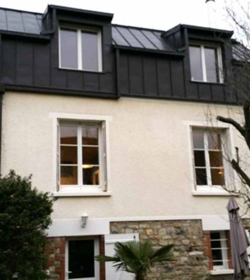 surélévation par le toit